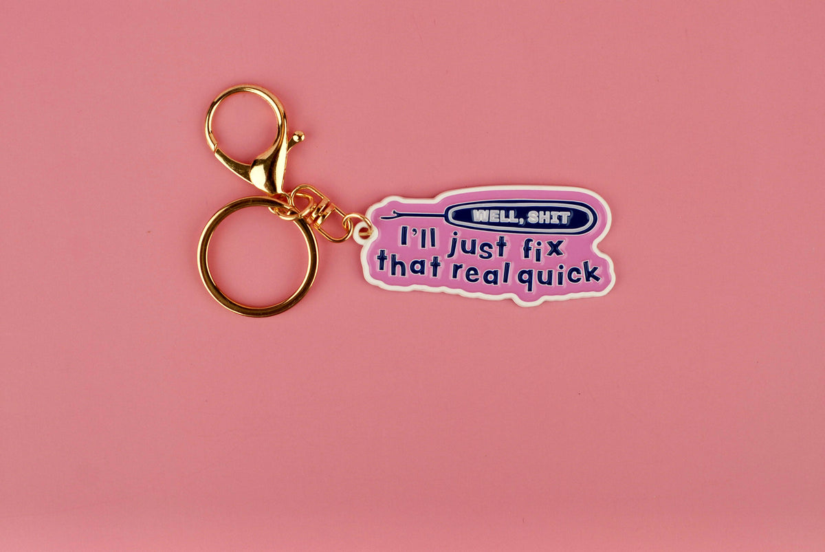 I’ll Fix That - Enamel Key Chain