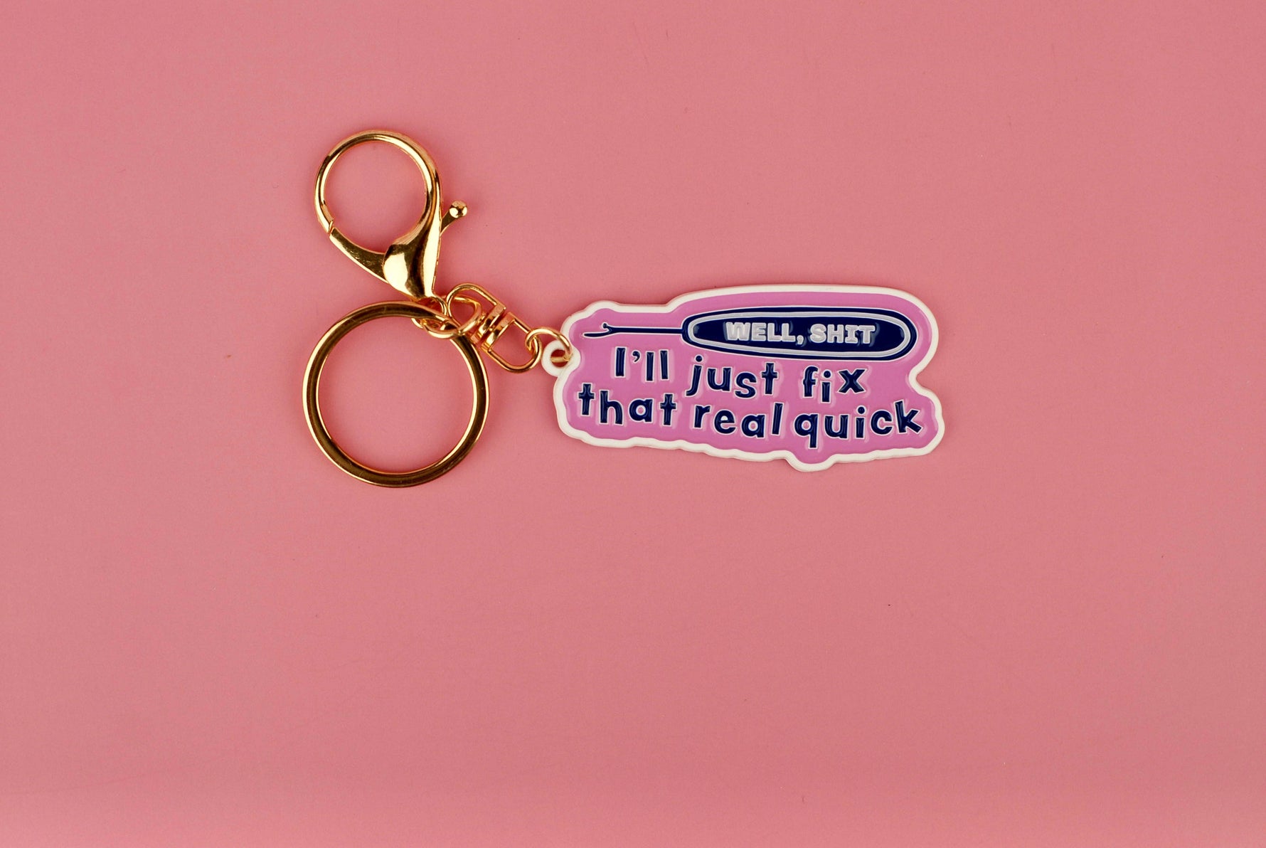 I’ll Fix That - Enamel Key Chain
