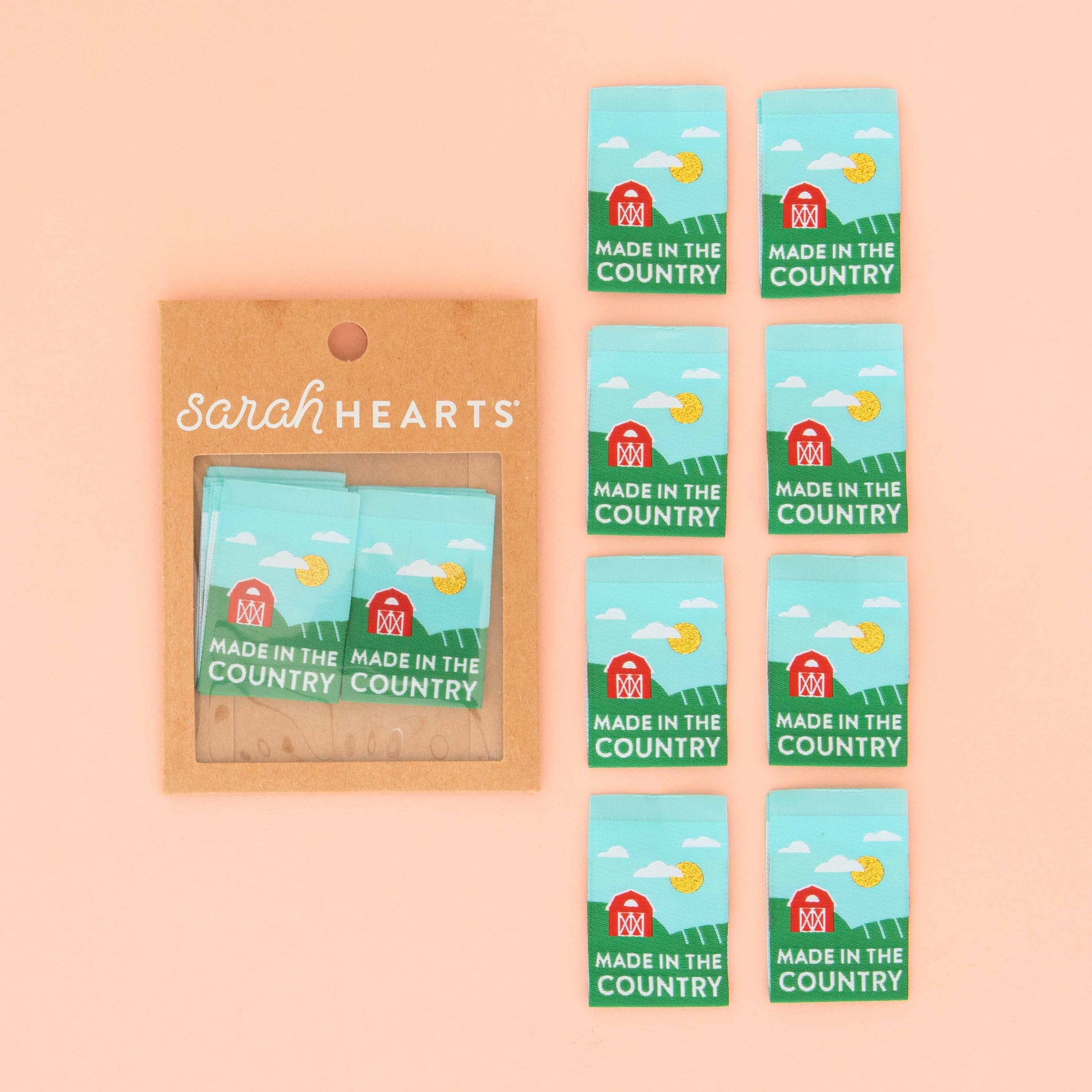 Made in the Country - Sewing Woven Clothing Label Tags