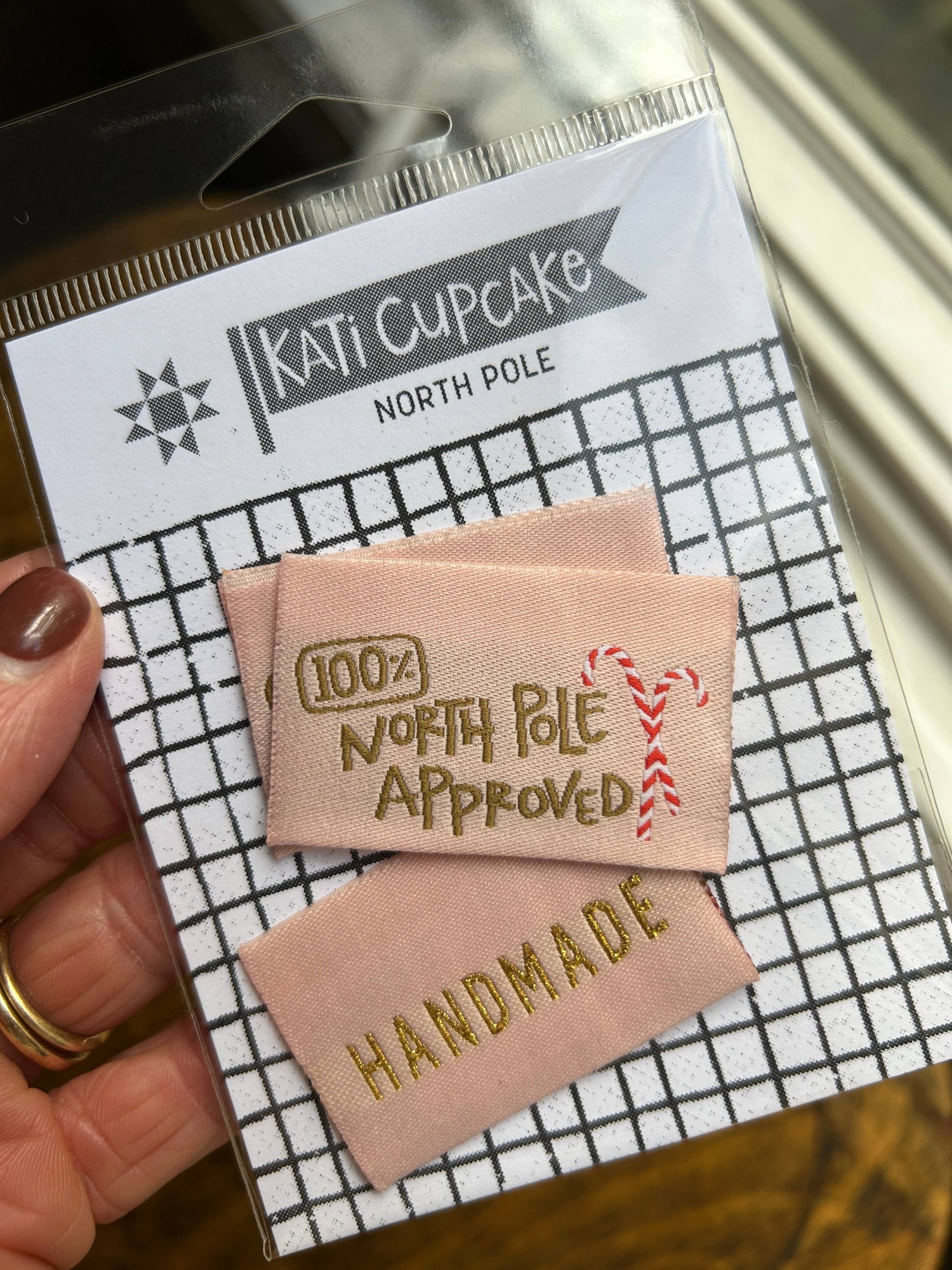 North Pole Approved - Designer Sewing Labels