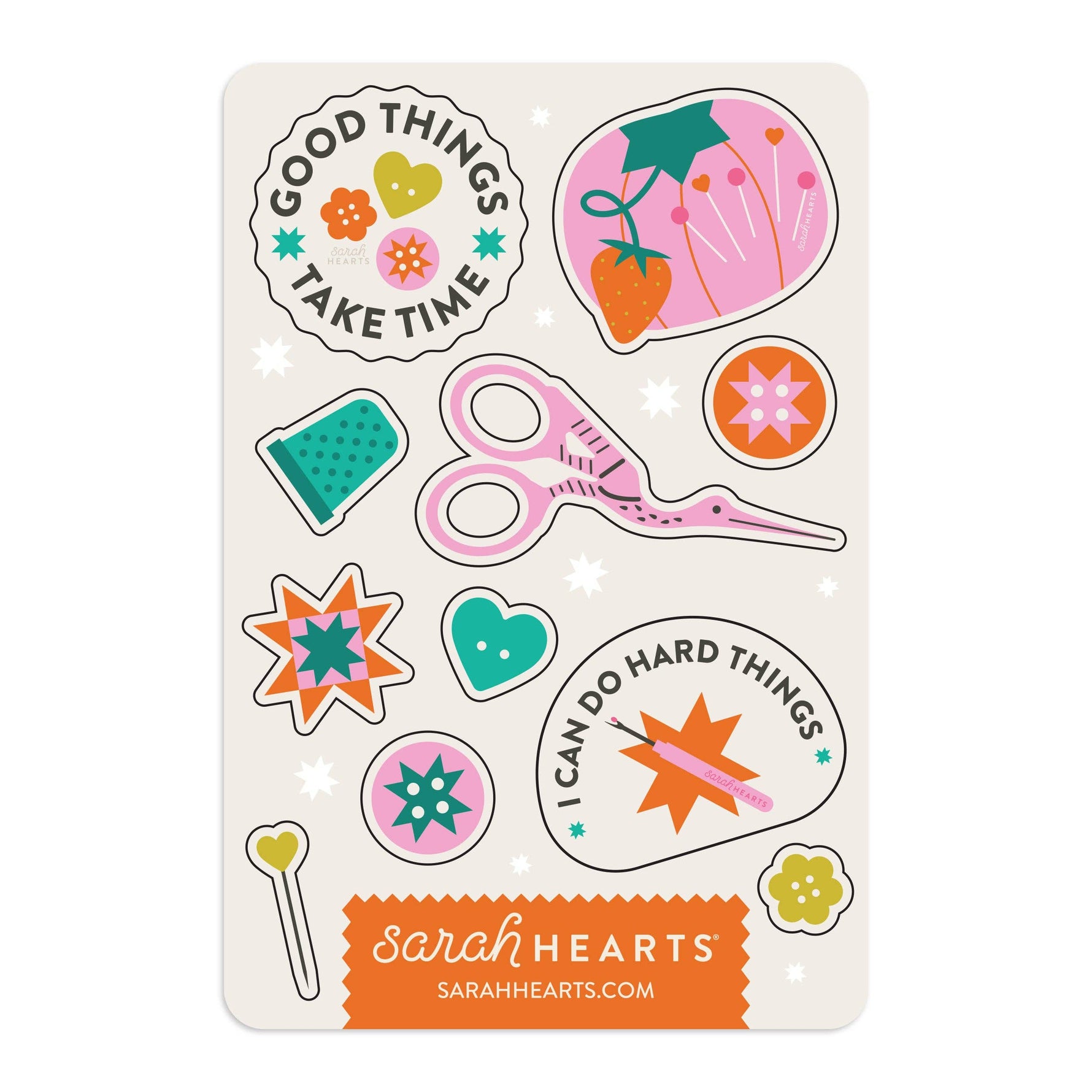 Favorite Notions Sticker Sheet