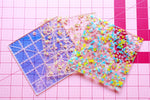 Charm square ruler: Iridescent
