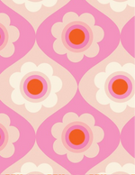 PREORDER TRINKETRY || Trinketry Floral Flamingo || Cotton Quilting Fabric