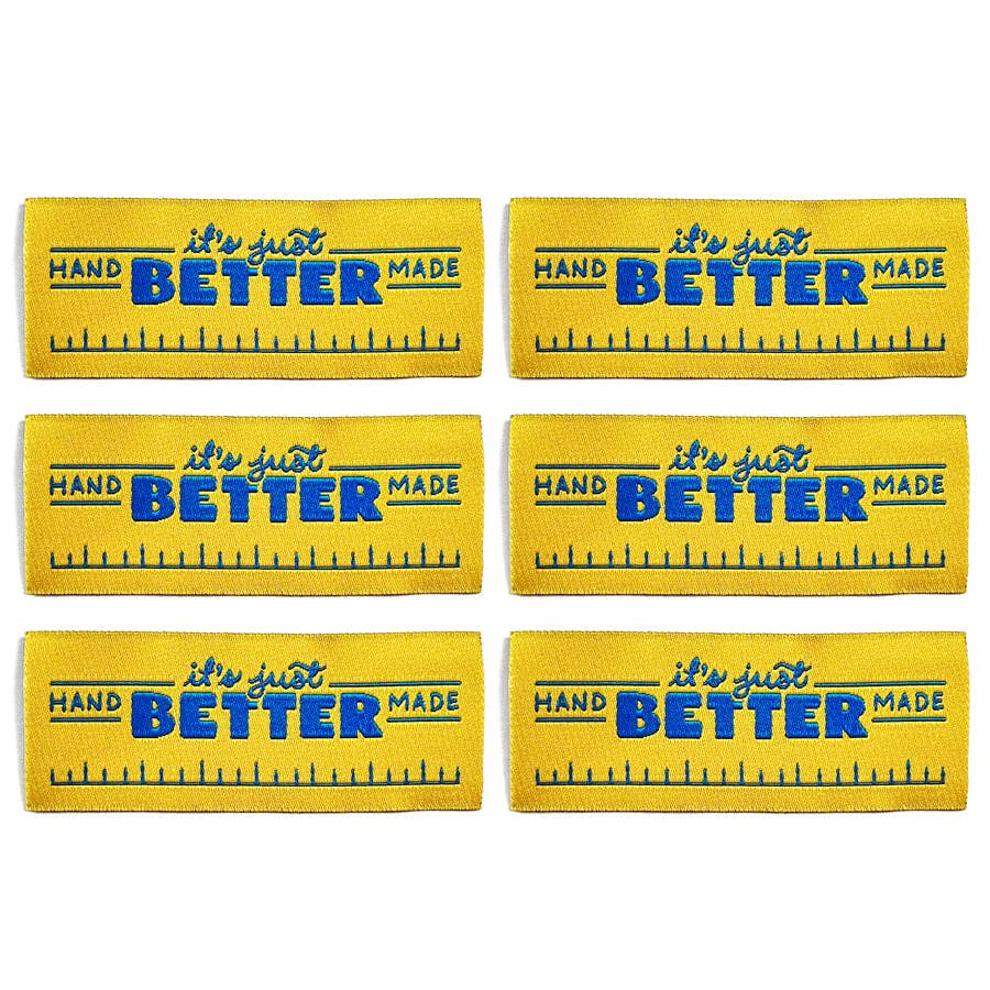 Butter Labels Pack of 6