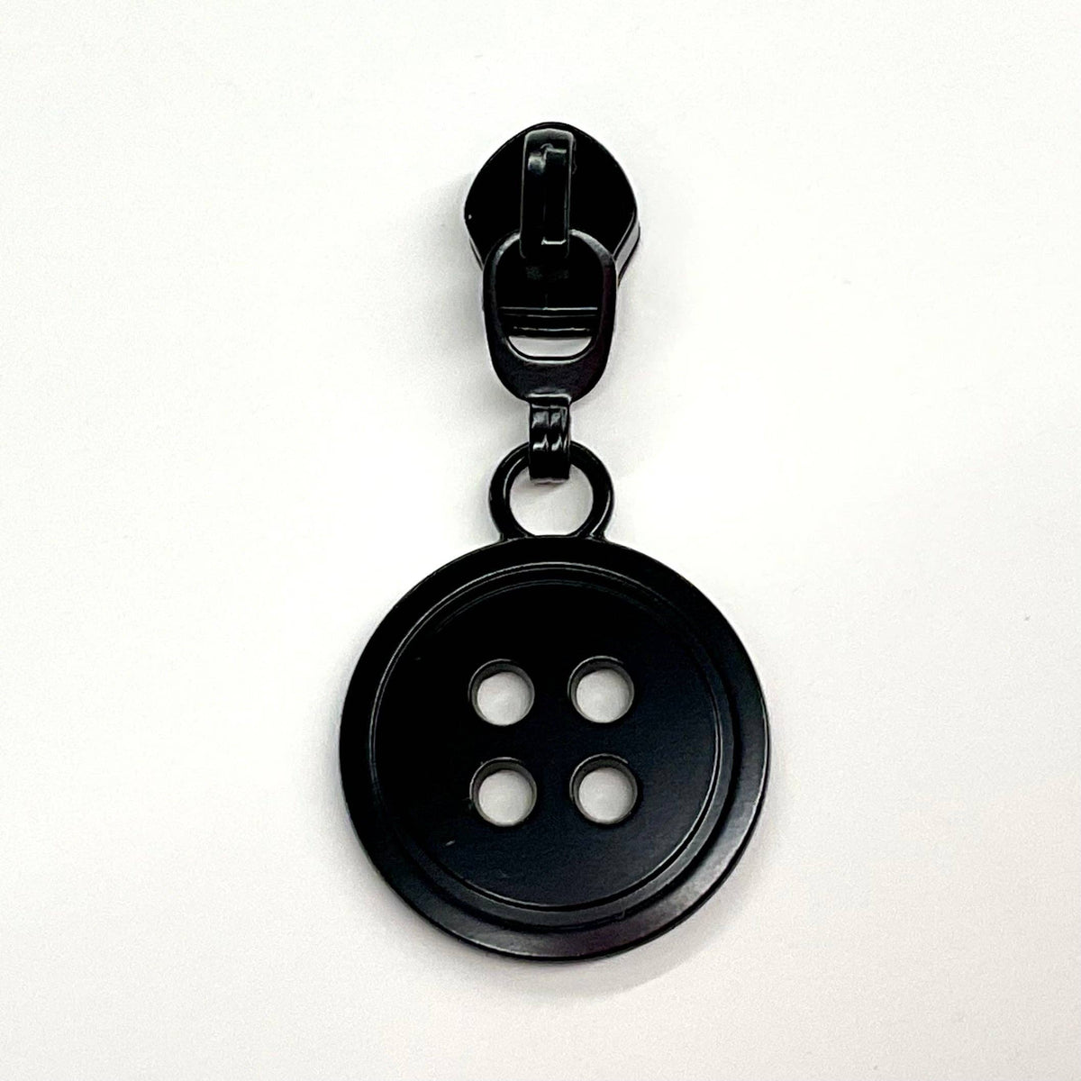 Button Zipper Pulls: Rainbow / 5 pk