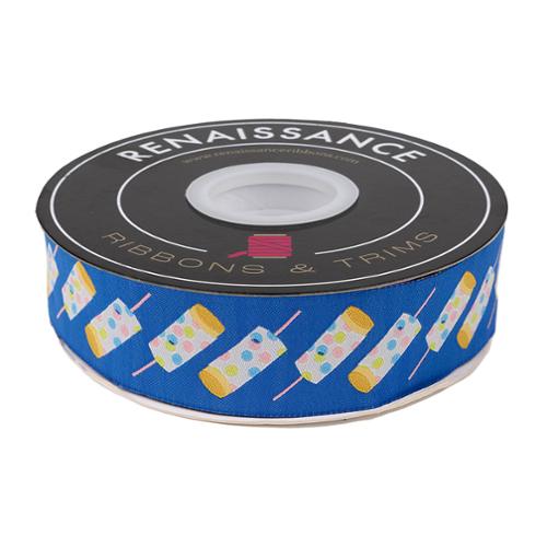 French Fries Ribbon Designer Renaissance Ribbons: Push Pop 1.5