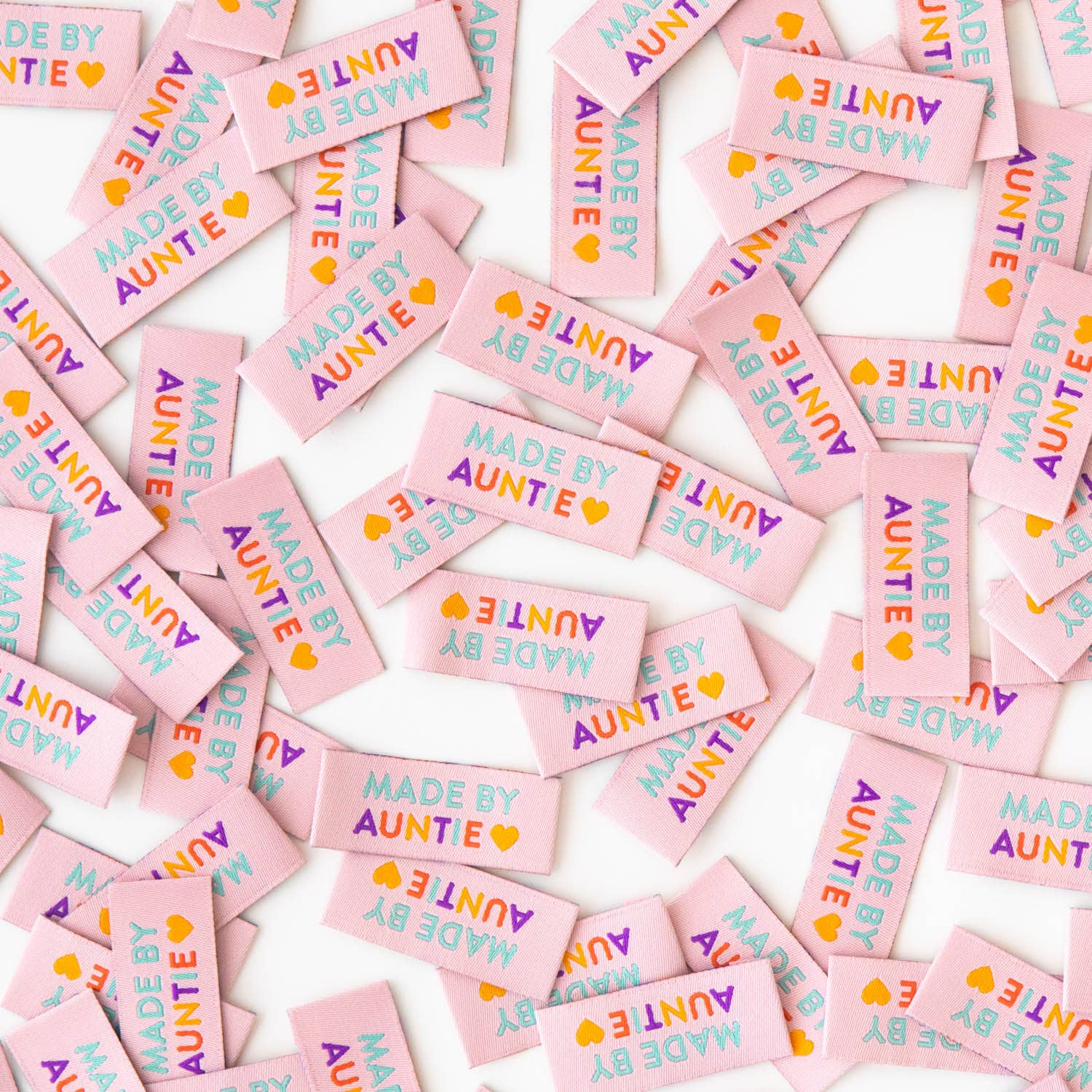 Made by Auntie - Sewing Woven Clothing Label Tags