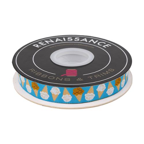 Designer Renaissance Ribbons: Sugar Cone 5/8" BTY
