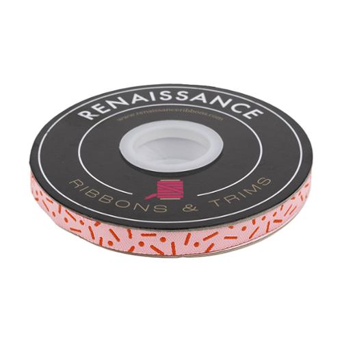 Designer Renaissance Ribbons: Sprinkles 3/8" BTY