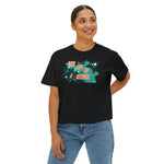 Life of a Sewgirl Women's Boxy Tee, Relaxed Fit T-Shirt for Quilters