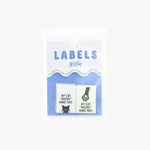 My Cat "Helped" Me Make This Woven Labels | 6 labels