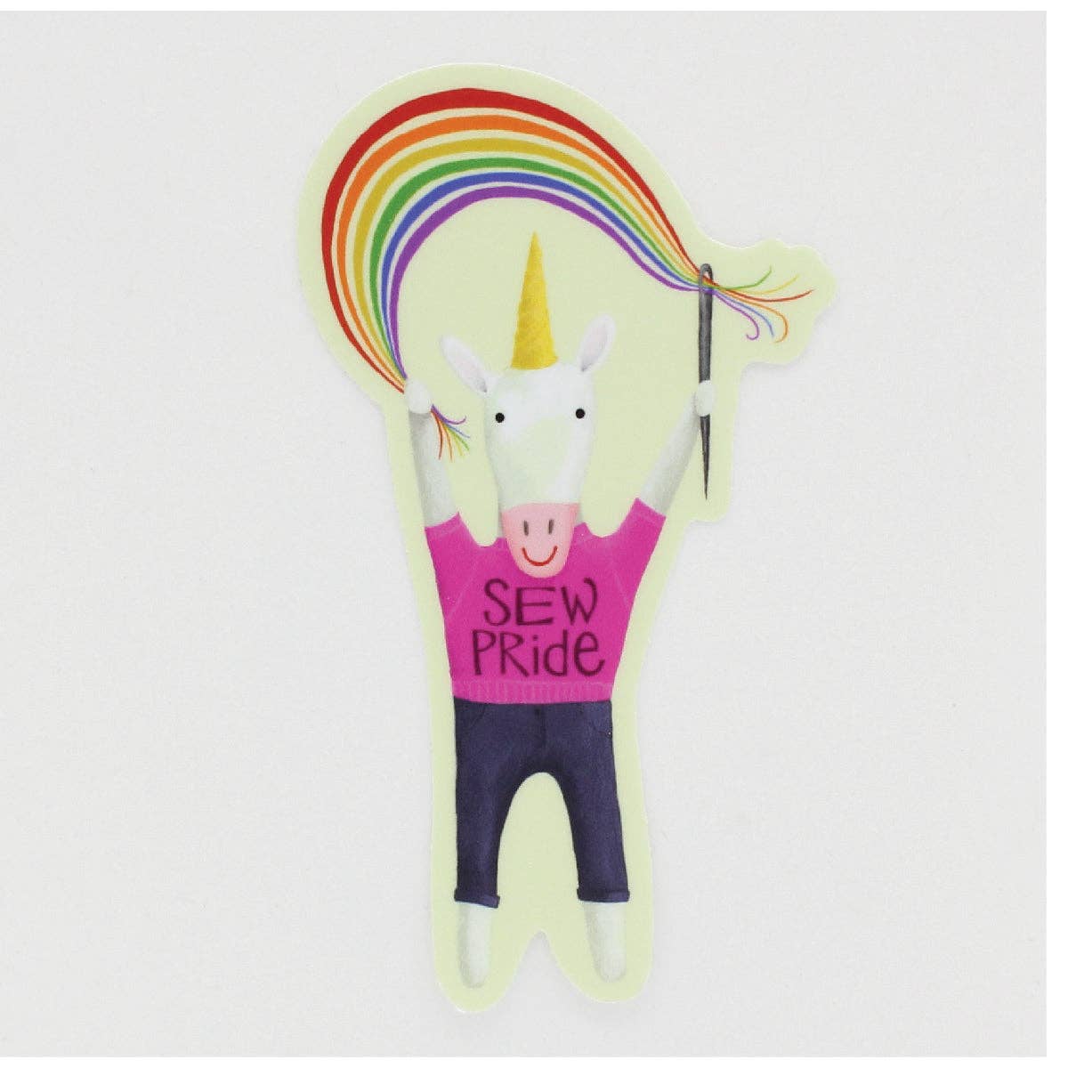 Sew Pride Sticker | Fish Museum
