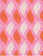 PREORDER TRINKETRY || Lit Flamingo || Cotton Quilting Fabric
