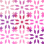 Star Flurry Quilt Pattern Printed
