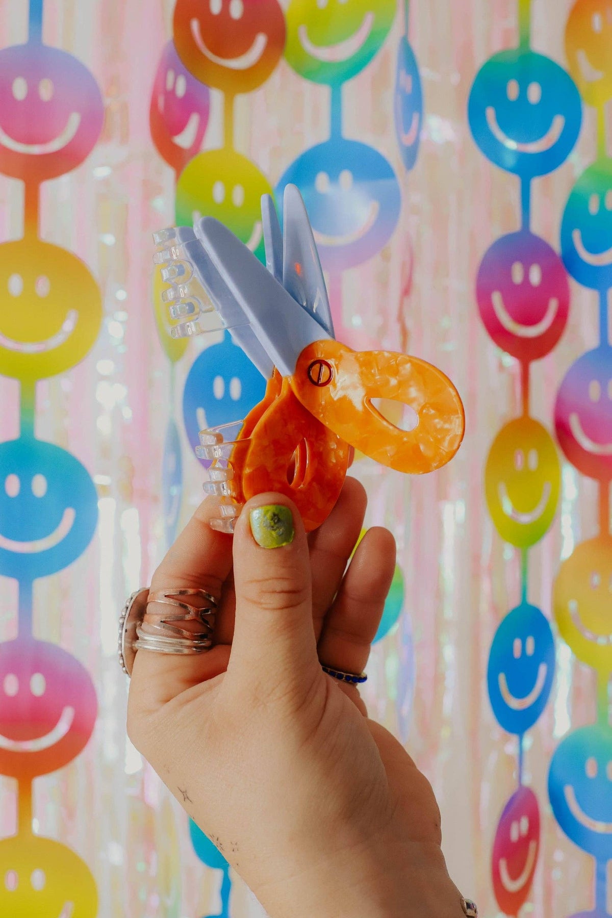 Scissors Hair Claw: Small