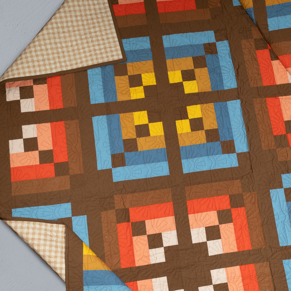 Intertwined - Printed Quilt Pattern | Toad & Sew