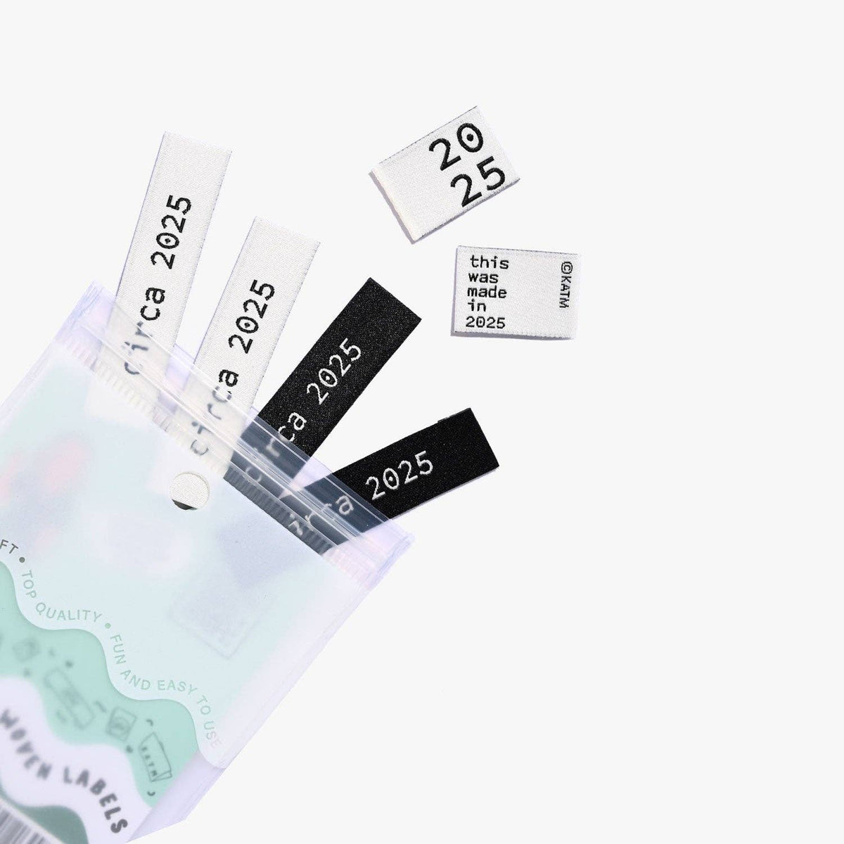 'Circa 2025' Labels | Pack of 6 Labels