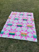 Sawtooth Stripes 2.0 Quilt Pattern - Printed