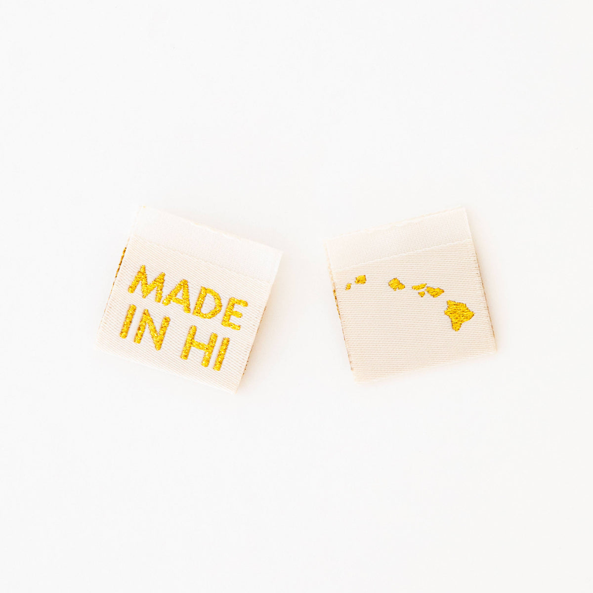 Made in My State Gold Woven Labels: Nevada
