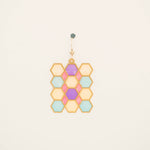 Translucent Tile Earrings: Hook