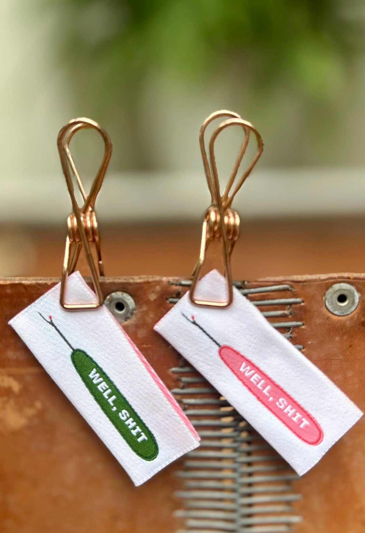 Well Shit - Designer Sewing Labels