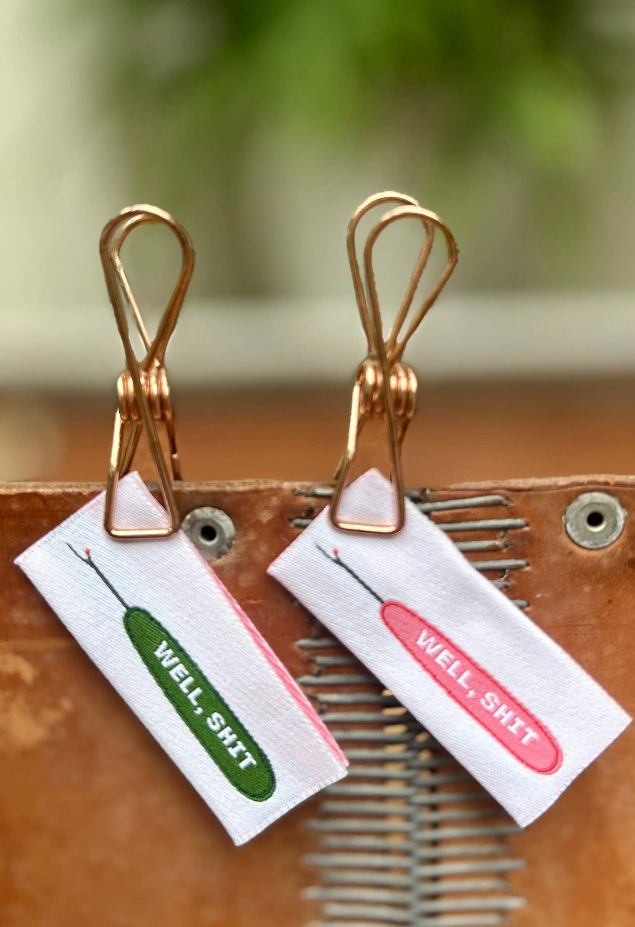 Well Shit - Designer Sewing Labels