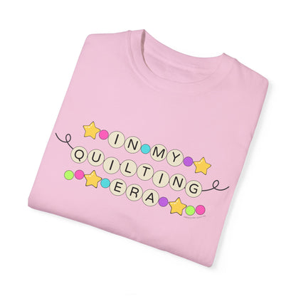 "In My Quilting Era" Unisex Garment-Dyed T-shirt