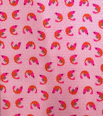 Pink Krevett cotton coupon: Krevett rose