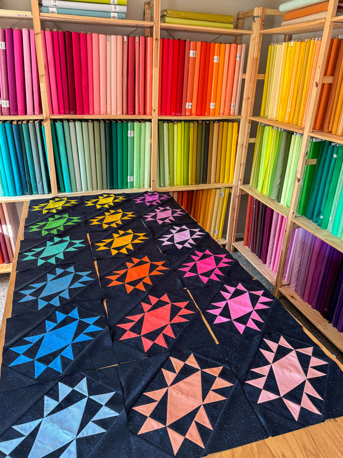 Folkwell Quilt Pattern: Printed
