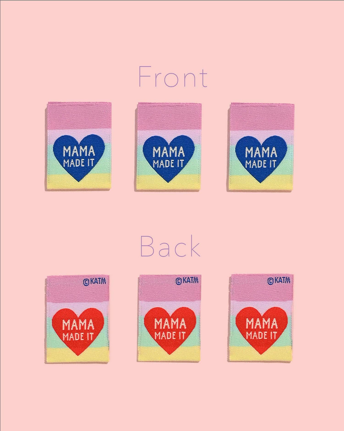 Mama Made It Woven Labels | 6 Labels