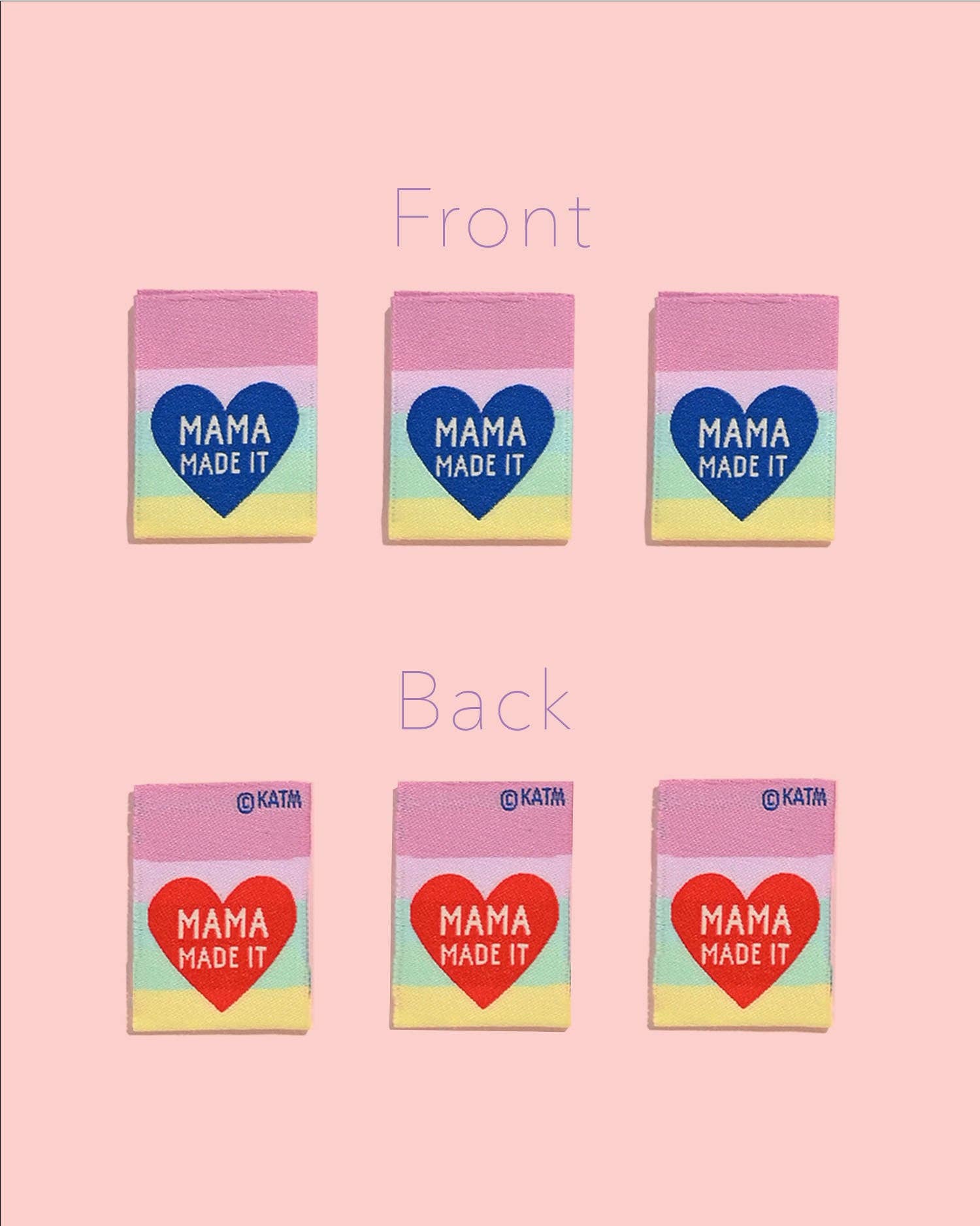 Mama Made It Woven Labels | 6 Labels