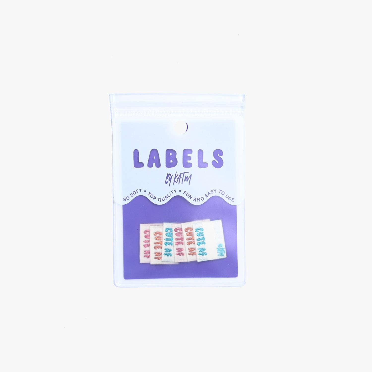'Cute AF!' Labels | 6 Pack Labels