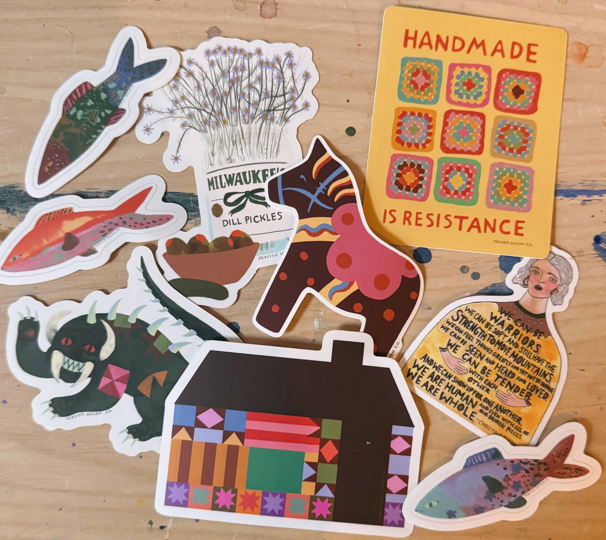 Handmade is Resistance Sticker