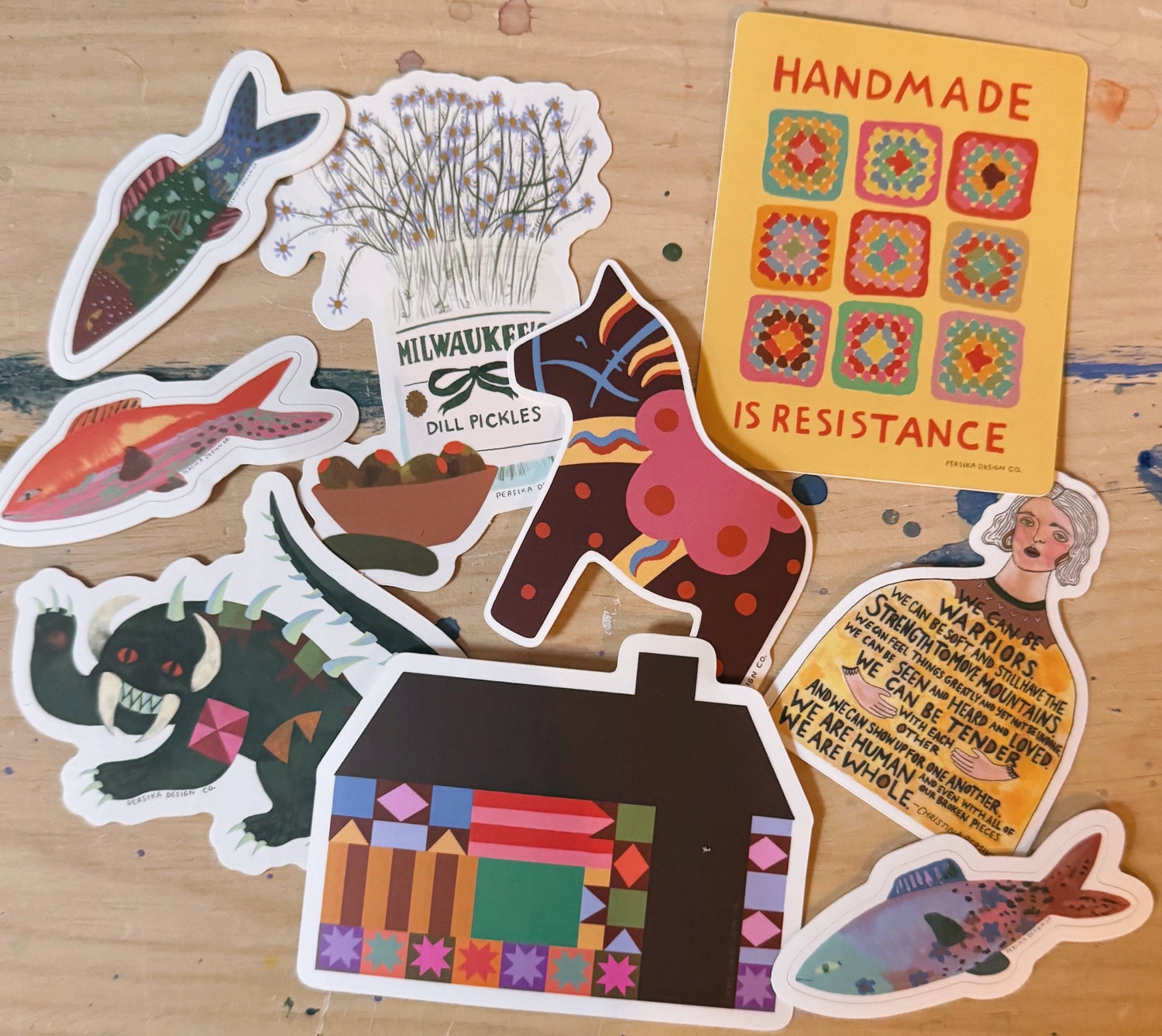 Handmade is Resistance Sticker