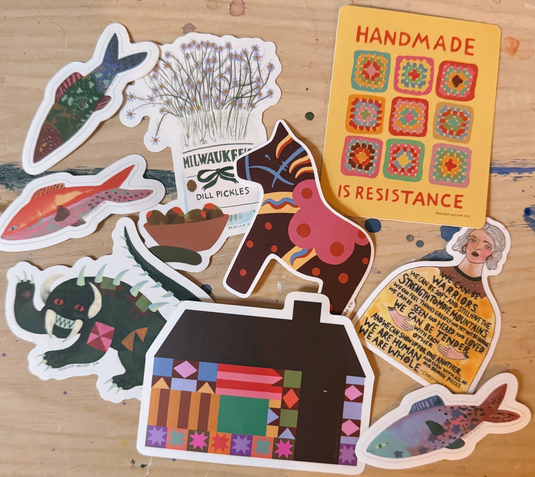 Handmade is Resistance Sticker