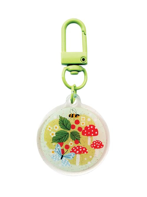 Glitter Zipper Charm Tiny Meadow || Lizzy House