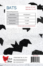Bats Quilt Pattern
