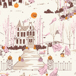 Ghostly & Haunted || Ghost Town || Cotton Quilting Fabric
