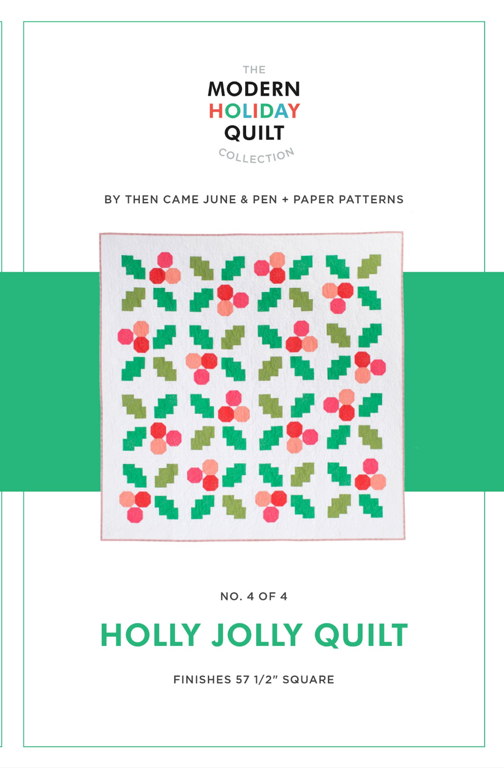 Holly Jolly Quilt Pattern