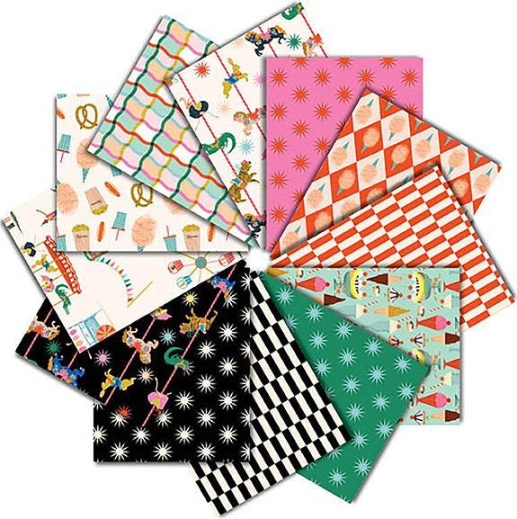 TICKET TO RIDE || Fat Quarter Bundle || Cotton Quilting Fabric