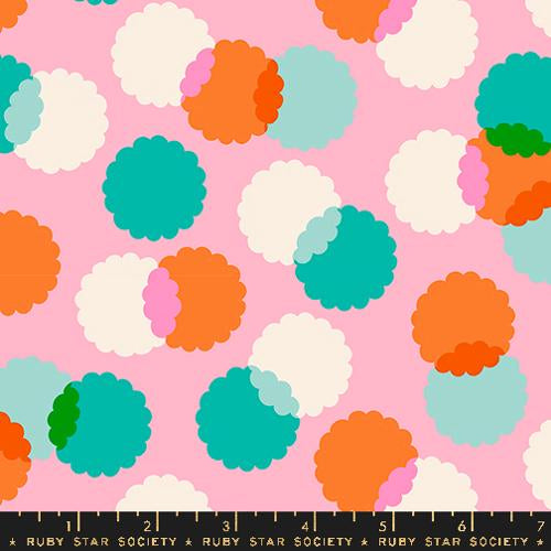 Eye Candy || Puffs Posy || Cotton Quilting Fabric