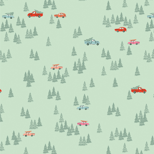 Clearance! Christmas in the Cabin || Cut & Carry Farm || AGF Cotton Quilting Fabric BTY