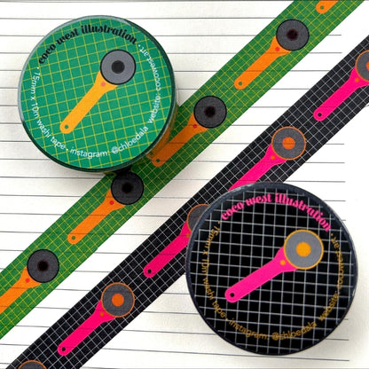 Rotary Cutter Grid Washi Tape