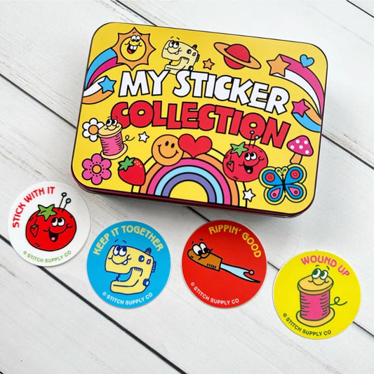 My Sticker Collection Tin || Stitch Supply Co.