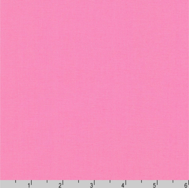 Kona Solids || Candy Pink || Cotton Quilting Fabric