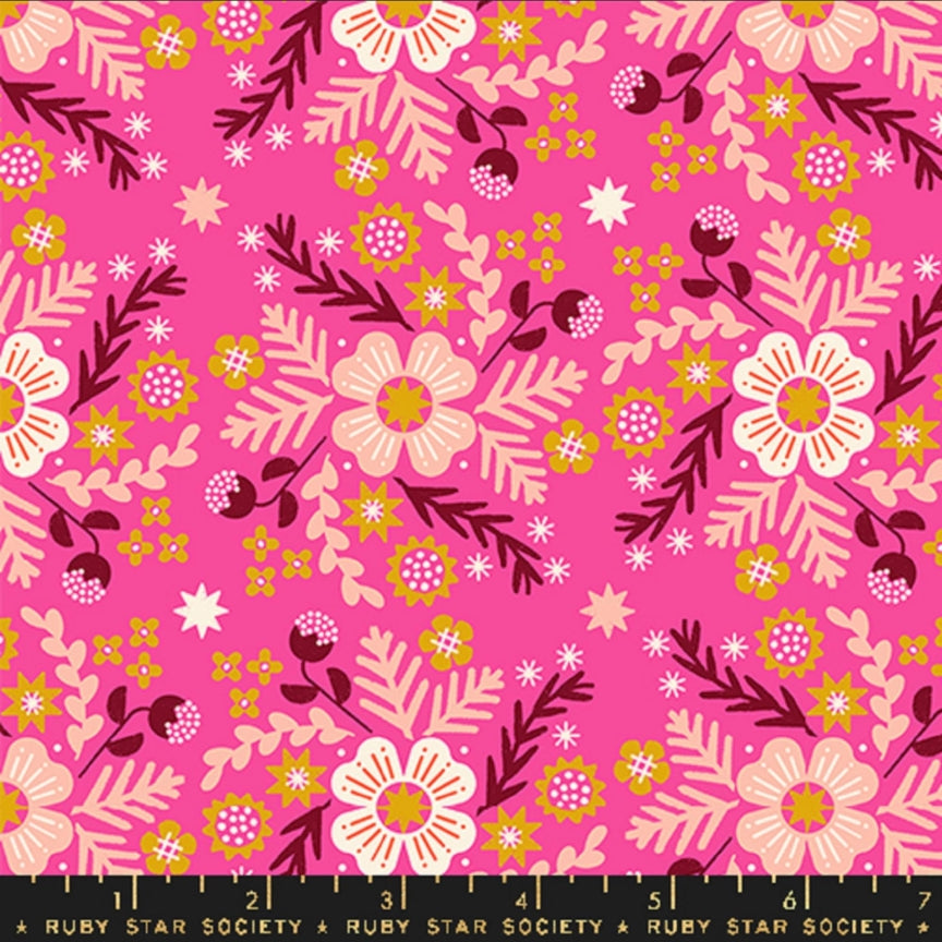 Pivot || Wildflower Playful || Cotton Quilting Fabric || Half Yard