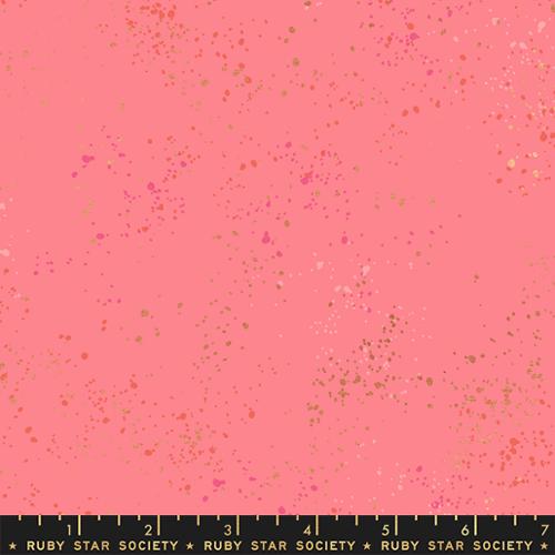 Speckled Metallic || Sorbet || Cotton Quilting Fabric