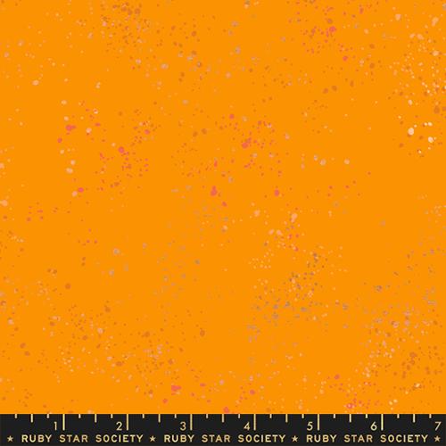 Speckled Metallic || Clementine || Cotton Quilting Fabric