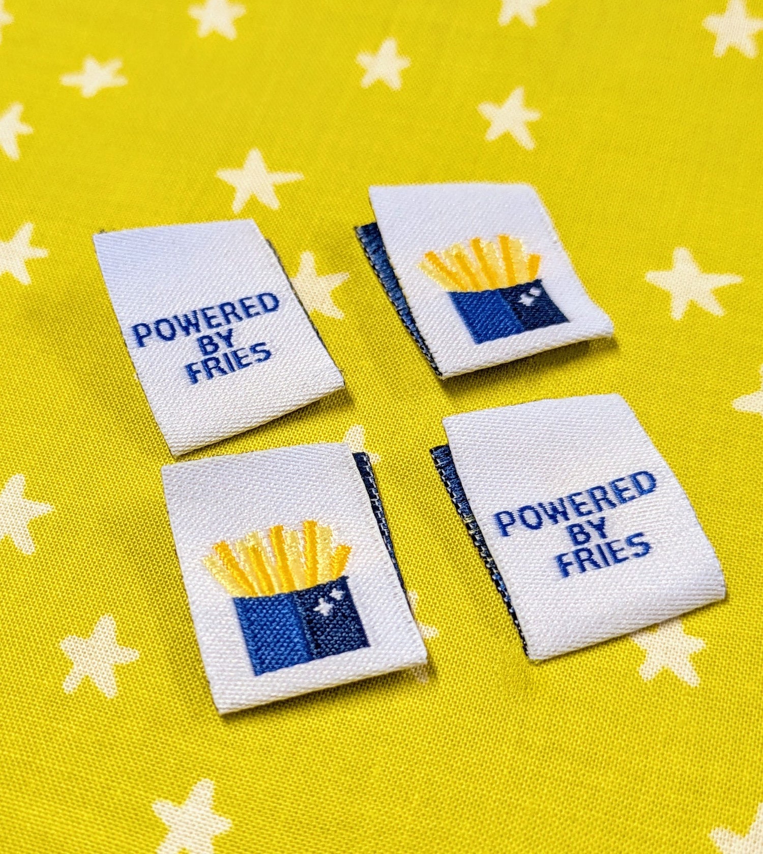 Powered by Fries Labels | 4 or 8 Pack | FFQCO