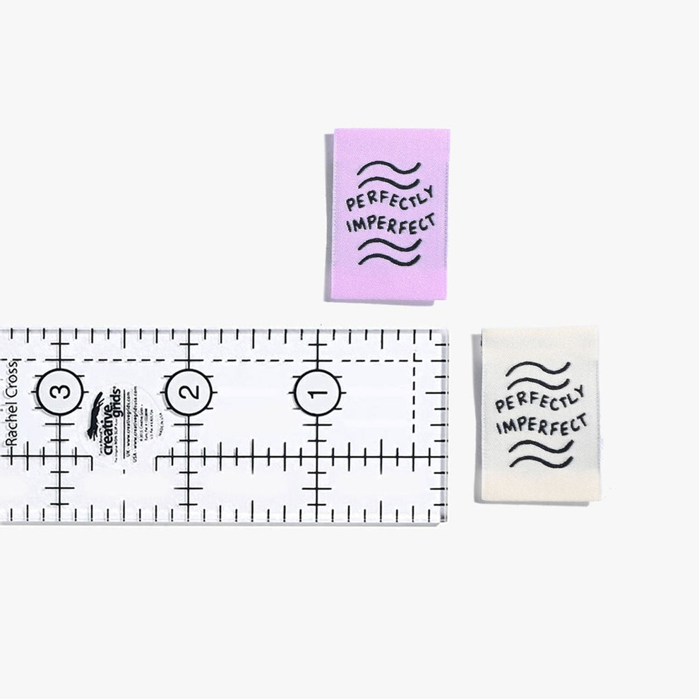 Perfectly Imperfect Woven Labels || 6 Pack || Kylie and the Machine